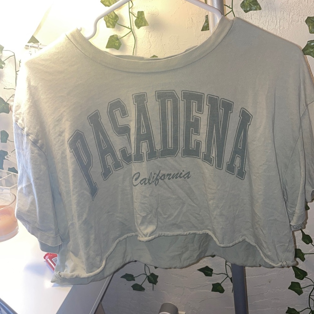 Garage crop top